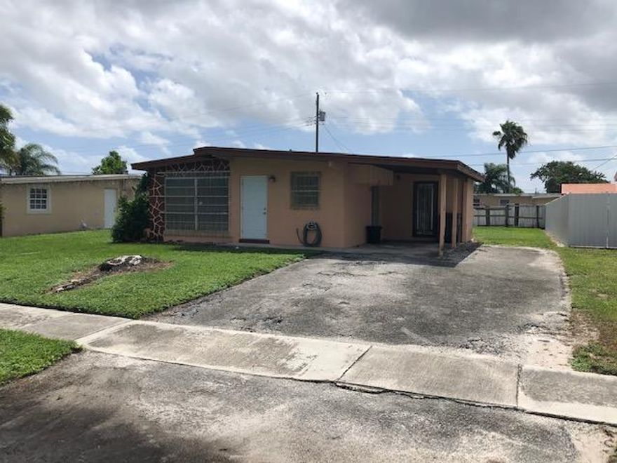 Investor/Handyman Opportunity.  3/2 that could have a 4th bedroom with converting the carport.  CBS house along with CBS permitted shop in the back.  Ideal for Man Cave, hobby space or efficiency for additional income.  Loads of potential in this one.