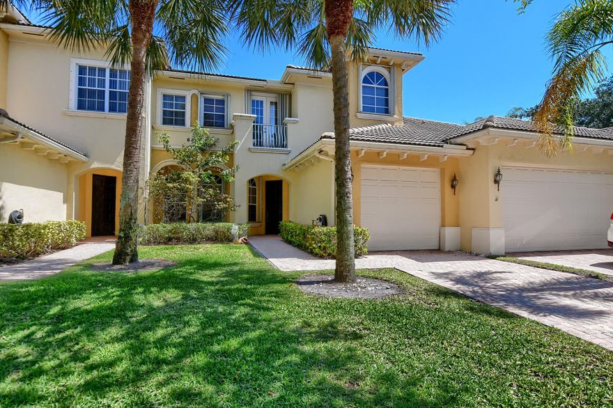 Welcome to Bella Verde. This is a beautifully updated townhouse overlooking the lake. This home offers two bedrooms upstairs with a large laundry room and two full baths. Downstairs the kitchen speaks to the dreams of a chef. Brand new high end gloss cabinets with all brand new appliances including a wine cooler. The gray quartz counters give an added pop of dimension and color. The island has full electric and plenty of space to entertain. The downstairs is very bright with High vaulted ceilings. The office den or third bedroom is off the kitchen. You also have a half bath. One car garage with lots of storage space. Fresh paint throughout. This is a quaint community with a clubhouse gym and pool. Bella is worry free, all exterior maintenance and roof are covered. Come see this home today!