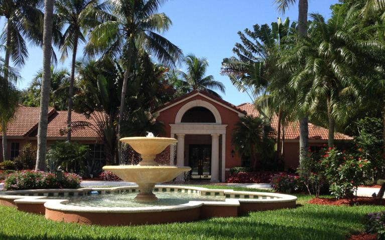 Gorgeous 3 bedroom, 3 full bathroom (two master bedrooms with bathrooms en suite) condo in gorgeous Bocar with private side entrance. Saturnia marble floors, granite countertops, stainless steel appliances. Community features 24 hr. manned gate, tropical pool and spa, fitness center, club room with billiards table,racquetball, tennis and business center. Great location! Largest and best floor plan in the community!! Basic cable water and internet included in the rent. Great landlord!Best schools in Boca, all A rated. Close to shopping and businesses.Do not miss out, call today!