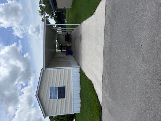 Discover easy living in this well-kept 2-bedroom, 2-bathroom home, featuring a spacious layout that offers comfort, functionality, and room to make it your own. Whether you're starting out, looking for a winter retreat, or ready to downsize, this home is a solid choice. Located in the heart of Stuart this is an ALL AGE mobile home park that ALLOWS PETS. The park also offers a community pool and clubhouse, giving you a simple place to relax or connect with others. Land lease ($938) covers lawn care, water, trash, sewer, and use of the park's shared amenities and property taxes. No HOA fees. Call for more details and a tour!