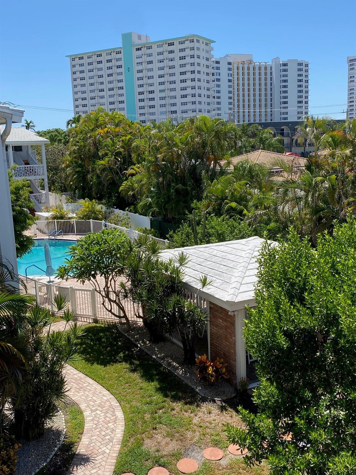 Lauderdale by the Sea, Very Clean 1 Bedroom 1 Bathroom Condo! You will feel like you are on Vacation every day! Walk to the Beach, Restaurants, Bars and Shopping! This Beautiful remodeled unit has Impact Windows w/ Plantation Shutters, tile Floors throughout! Open Kitchen with Newer appliances. Lots of Closet space. Updated electric with new outlets & switches. A Nice unit in a GREAT Location! Located Near the Elevator and Laundry, THIS UNIT IS BEING LEASED FULLY FURNISHED!