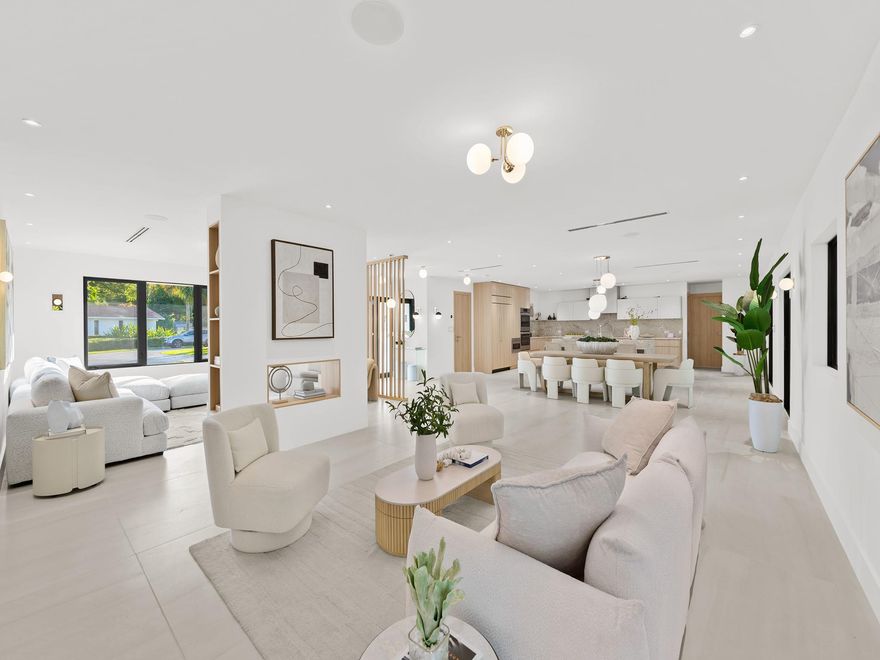 Experience the best of Pinecrest in this fully remodeled 4-bedroom, 3.5-bath home tucked away on a serene cul-de-sac. Offering 2,952 sq ft of living space and a 2-car garage, this residence features high-end finishes and modern systems throughout. Updates include new ECO hurricane windows and doors, a newer roof, two new A/C systems, HVAC ductwork, electrical, plumbing with PVC sewer lines, and a new water heater. 

The kitchen flows into living areas with European porcelain tile, and bathrooms feature marble with European doors. Three guest bedrooms include one en suite. Outside, enjoy a newly diamond-brite pool, marble pavers, and a sprinkler system. 

Located near parks and top-rated schools, this home blends luxury, comfort, and effortless living in an exceptional neighborhood.