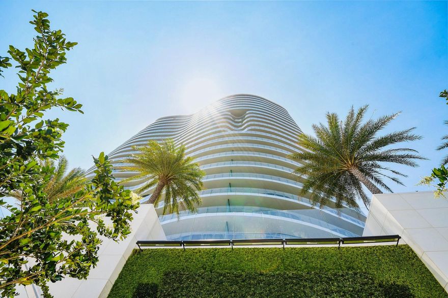 RARE OPPORTUNITY TO OWN THE ONLY AVAILABLE NE CORNER RESIDENCE IN THE BRISTOL!! Panoramic views of the Atlantic Ocean, Direct Intracoastal, Marina, Palm Beach Island, and sparkling city lights unfold from the main living areas, primary suite, and primary sitting area. This 4-Bed/5.1 bath layout is enhanced by an expansive wraparound terrace ideal for seamless indoor-outdoor living. Parking for 4 vehicles. Additional Private 2-Car Garage (creating a total of parking for 6 vehicles) is available for purchase separately. Floor-to-ceiling 11-foot impact glass doors and windows flood the home with natural light, complemented by automated window treatments, custom-built closets, and striking marble flooring throughout. A state-of-the art kitchen features top-of-the-line Gaggenau appliances, gas stove, induction cooktop, 2 dishwashers, 2 ovens, wine fridge & more. The Bristol delivers an exceptional level of luxury service, featuring a waterfront fitness center, full-service salon, dual spa facilities with steam and sauna, treatment rooms, a 75-foot resort-style pool, indoor and outdoor whirlpools, beautifully appointed entertaining terraces, resident lounge, private dining space, card room, and a private dog park. A full-building backup generator, gated entrance, attended lobby, concierge, three chauffeured house vehicles, and 24-hour valet ensure privacy and convenience.