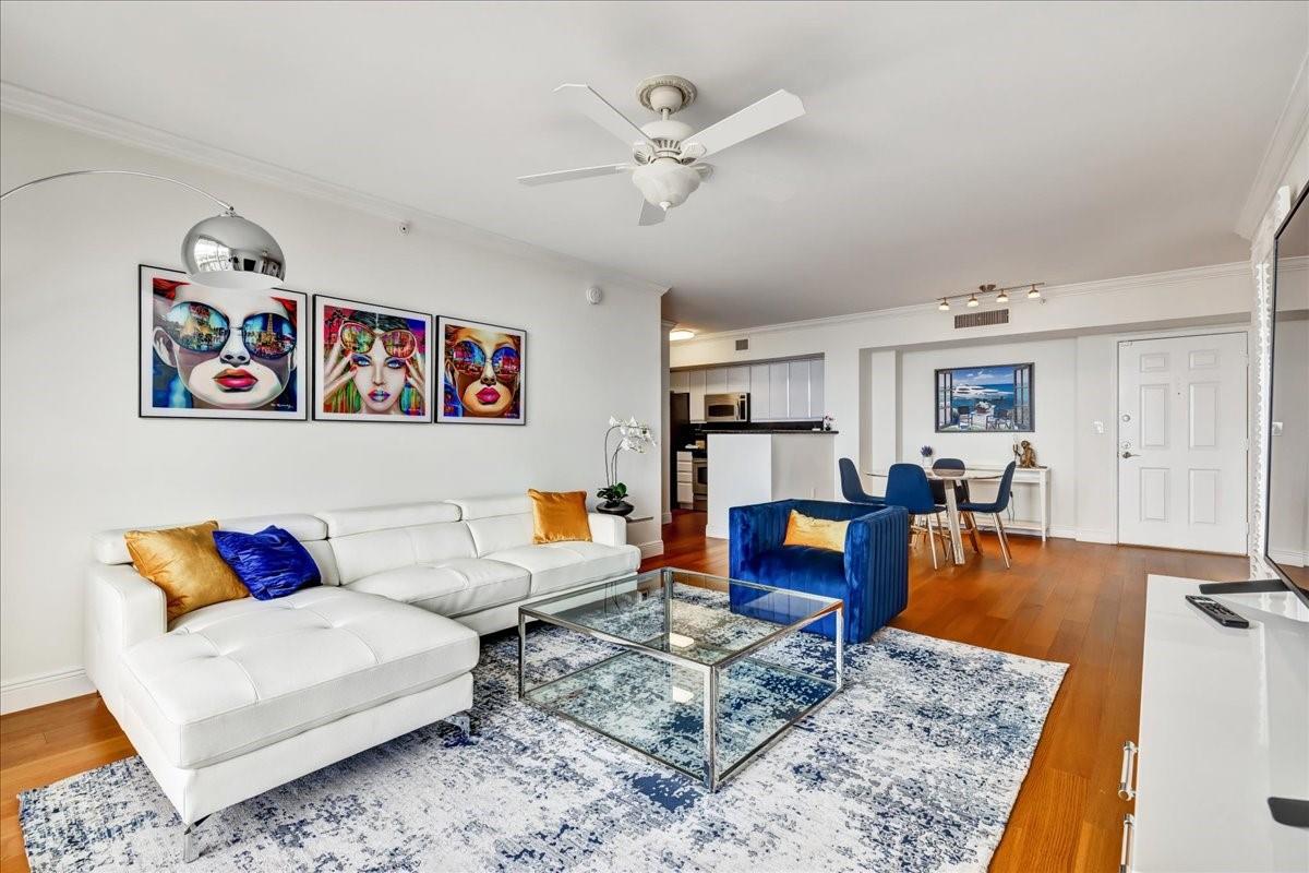 This beautifully furnished condo in downtown West Palm Beach is available for seasonal rent starting October 1st. Located next to the Kravis Center and across from the Palm Beach Convention Center, it offers easy access to top entertainment and events. Elegantly decorated and fully furnished, it provides a comfortable and inviting living space. Situated in a vibrant area, it’s close to premier dining, shopping, and attractions. Building amenities add to the luxury experience. Don’t miss this exceptional opportunity for a stylish seasonal retreat in a prime location. Contact us for application and for more details and viewings.