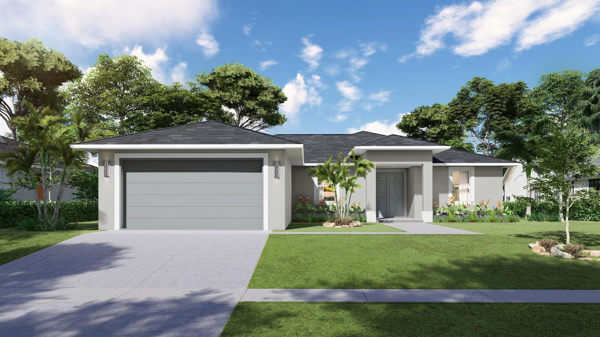 **Waterfront New Construction** - Best Value in Palm Beach County! This brand-new 4BR/3BA CBS home offers 2,200+ sq ft on an oversized .26-acre lot in a hidden gem community. Bright interiors boast 10' ceilings, Italian plank tile, a chef's kitchen with quartz waterfall island, 42'' cabinetry, and full impact windows/doors. The primary suite showcases a custom 5-piece bath and dual walk-in closets. Outside, enjoy a fenced yard, covered patio, and on a navigable canal with direct Lake Osborne access DOCKS ALLOWED--perfect for boating, fishing & watersports. with NO HOA, peace of mind from new construction, and a location just 5 mins to the beach & I-95, this home delivers the ultimate Florida lifestyle. Preferred lender offers rates in the 5%'s and covers closing costs for approved buyers!