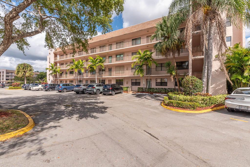 Don't miss this corner two-bedroom, two-bath condo in Sunrise Lakes. Amazing French doors open to your outdoor patio, and tile flooring throughout the condo. Enjoy all the amenities, including the golf course, lakes, community pool, and more. If you're ready to make this condo your next step into style, convenience, and tranquility, look no further. All State requirements have been met, and there's a healthy reserve in the budget. The AC was replaced in 2021, and there's a newer tankless hot water heater (2020).