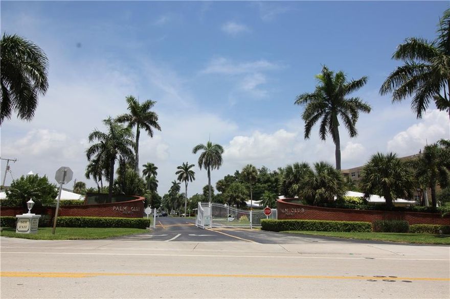LIVE IN ONE OF THE LARGEST HOMES IN THE DESIRABLE GATED PALM YACHT & BEACH CLUB, A BEACHSIDE 55+ COMMUNITY LOCATED BETWEEN THE OCEAN AND THE INTRACOASTAL. THIS 3 BEDROOM, 2.5 BATH, WITH A 2-CAR GARAGE IS LOCATED IN LAUDERDALE BY THE SEA.  LARGE OPEN FLOOR PLAN WITH A SPLIT BEDROOM LAYOUT WITH LARGE WALK-IN CLOSET IN MASTER. WOOD FLOORS THROUGHOUT WITH KNOCKDOWN CEILINGS.  ALL HIGH IMPACT WINDOWS AND DOORS.  LARGE SCREENED IN PATIO WITH A BEAUTIFUL PRIVATE GARDEN VIEW.  NEWER A/C UNIT WITH NEW AC DUCTS INSTALLED IN 2018. WALKING DISTANCE TO BEACH, RESTAURANTS, GROCERY & ENTERTAINMENT. MAINTENANCE INCLUDES INSURANCE, LAWN, HEATED POOL, CLUBHOUSE, MARINA, ROOF REPAIRS, GARBAGE/SEWER, SPRINKLERS, AND HOUSE PAINTING. PETS 2 DOGS OR 2 CATS. CLUBHOUSE & POOL IS LOCATED ON THE BEACH SIDE OF A1A. **SUBJECT TO RIGHT OF FIRST REFUSAL BY THE ASSOCIATION UNTIL 11/12/21***
