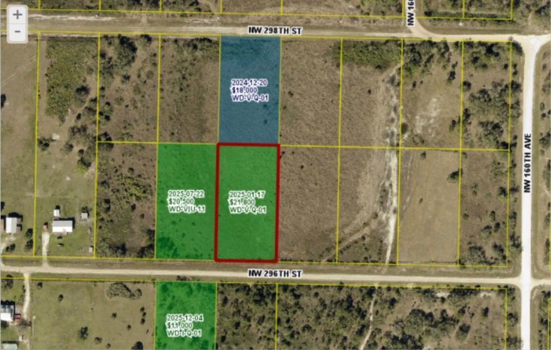 Other Geographic Area (Out Of Area Only) - Land