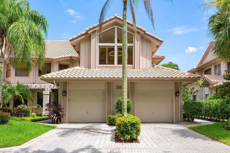 Two-story condo in the Polo Club.