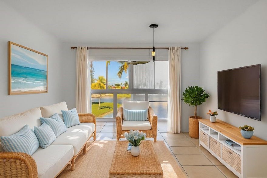 Bright and inviting 1-bedroom condo in the desirable Sunrise Lakes community! This well-kept unit features impact windows throughout for added safety and energy efficiency. The kitchen includes real wood cabinets, and the living area offers plenty of natural light. Step out to your private enclosed balcony and enjoy beautiful, peaceful water views—a perfect spot for morning coffee or relaxing evenings.Situated in a well-maintained 55+ community with excellent amenities, this condo offers comfort, convenience, and serene lakeside living. Ideal as a primary home or seasonal getaway. Maintenance Includes: Cable, Common area, Elevator, Insurance, Laundry facilities, Pest Control Interior, Recreation facilities, Roof Repairs, Sewers, Trash Removal & Water