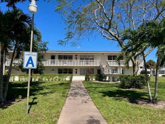 Photo of 11 CAMBRIDGE A #11, West Palm Beach, FL 33417 (MLS # B26059486)