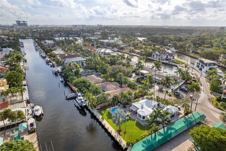 PRICE REDUCED - BEST VALUE on 100 ft of Waterfront in Las Olas Isles!
This charming 4 bed, 3 bath Spanish-style residence features 100 feet of deepwater frontage, a newer seawall & concrete dock.
Ideally located in the heart of Las Olas Isles, the home is just a short walk to the beach, fine dining, shopping, and the vibrant nightlife of Las Olas Boulevard.
Inside, enjoy volume ceilings with exposed beams, a bright & open layout, a lovely kitchen, and a private front courtyard that captures the essence of Mediterranean charm. Outdoors, your private oasis awaits, featuring an oversized lot and a spacious pool area designed for entertaining.
This property offers both serenity and flexibility, an exceptional opportunity for investors or end-users seeking the ultimate Florida lifestyle.