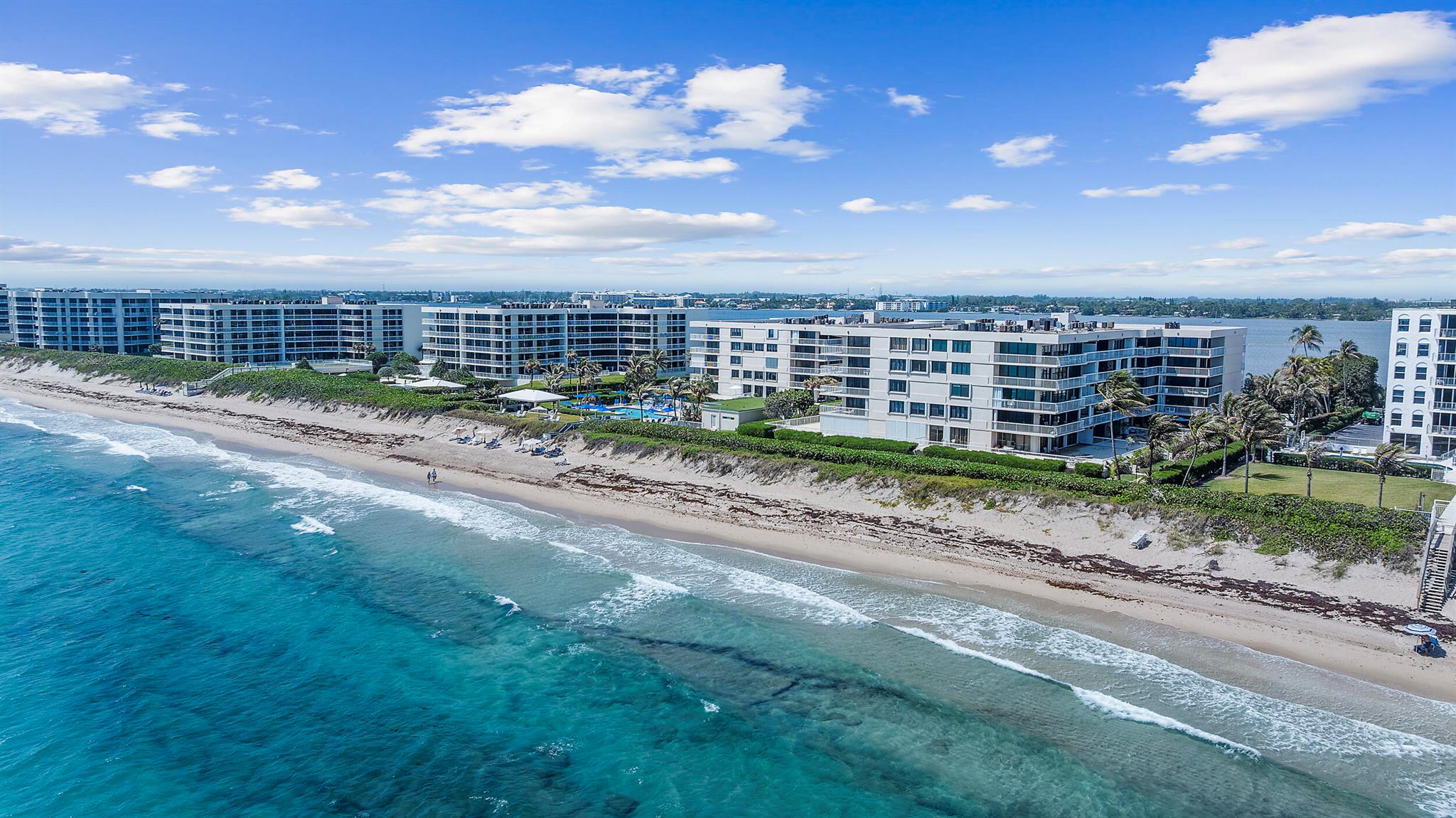 Experience the unmatched luxury of coastal living in this stunning tropical retreat available for lease at 3250 S Ocean Blvd Unit 406N in Palm Beach's prestigious Dorchester building. This beautifully appointed two-bedroom, two-bath condo offers panoramic ocean views through expansive sliding glass exposures on three sides, accentuated by impact windows and doors for comfort and security. Inside, a welcoming foyer provides privacy and storage, while the separate laundry room keeps everyday tasks out of sight. The open L-shaped living and dining area seamlessly blends into an inviting kitchen with ample cabinets, all opening onto a spacious wraparound balcony--perfect for sunset cocktails or casual gatherings. SEE MORE IN SUPPLEMENTAL REMARKS....