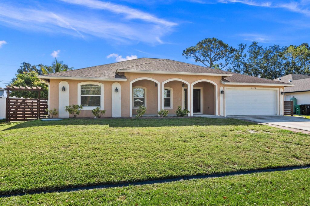 Photo of 2273 SW Franklin Street, Port Saint Lucie, FL 34953 (MLS # R11083569)
