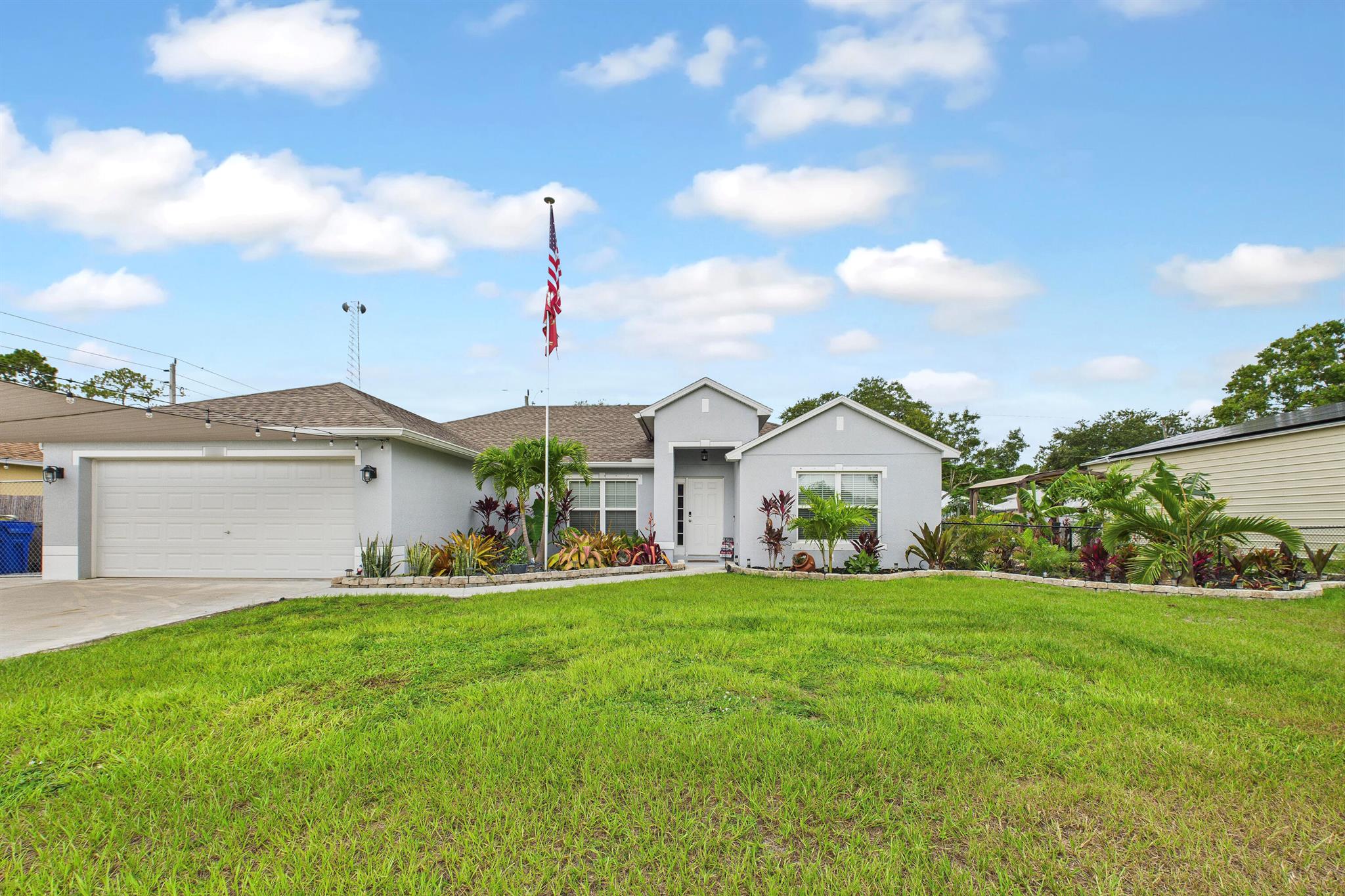 Welcome to your dream retreat with no HOA! Built in 2022, this beautiful, custom 3 bed, 2 bath home is perfectly situated on a rare double lot, offering privacy, space and exceptional outdoor living. Just minutes from the beach, downtown Sebastian, and the interstate, this property combines location and lifestyle. Step inside to find a spacious, open-concept layout featuring high ceilings, abundant natural light, and tasteful finishes throughout. The gourmet kitchen flows seamlessly into the living and dining areasAa''ideal for entertaining or relaxing with family. Outdoors, your private oasis awaits. Take a refreshing dip or get your laps in with the lap pool, surrounded by lush, landscaped grounds designed for tranquility and beauty.