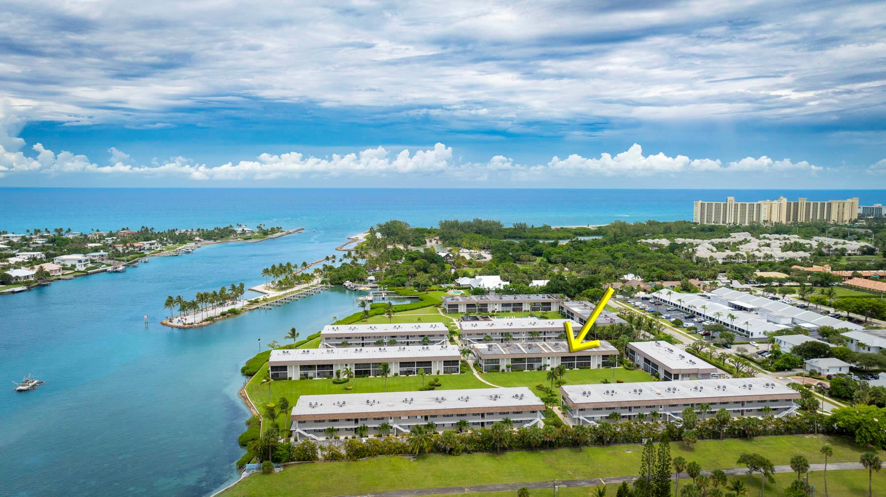 Your South Florida paradise awaits! This pristine two bedroom, two bath condo is move-in ready and awaiting a new owner(s) to enjoy all the community has to offer. Jupiter Inlet Condo is in an ideal location being situated on the Intracoastal Waterway with views of the Jupiter Lighthouse plus there are several dining options, Dubois Park and Jupiter's beautiful beaches all within walking distance. Features include the spacious bedrooms, hurricane rated impact windows and exterior sliding doors, A/C 2023, HWH 2025, washer and dryer in the unit and a spacious storage locker. Schedule your private tour today!