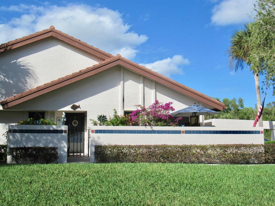 ENJOY PRIVATE PRESERVE VIEWS FROM THIS BEAUTIFULLY UPDATED SPACIOUS 2 BEDROOM 2 BATHROOM MOVE-IN READY 1ST FLOOR CORNER END UNIT. OFFERING AN OPEN SPLIT FLOOR PLAN, ALMOST 1700 SQFT, VAULTED/VOLUME CEILINGS, NEWER STAINLESS APPLIANCES, NEWER CUSTOM CABINETS, GRANITE COUNTERS, FLORIDA ROOM, PRIVATE COURTYARD, LARGE MASTER SUITE WITH WALK-IN CLOSET, SOAKING TUB, & SEPARATE SHOWER. ACTIVE 55+ MONTEGO COVE PRIVATE GATED COMMUNITY OFFERS A SAFE FRIENDLY ENVIRONMENT ON 55 ACRES OF PRISTINE GROUNDS WITH 2 POOLS, 2 LIGHTED TENNIS COURTS, SOCIAL CLUBHOUSE, & PLENTY OF RECREATIONAL ACTIVITIES. CENTRALLY LOCATED TO I95, US1, OCEAN & BEACHES, RIVER, SHOPPING, RESTAURANTS & MORE. COME & SEE FOR YOURSELF.