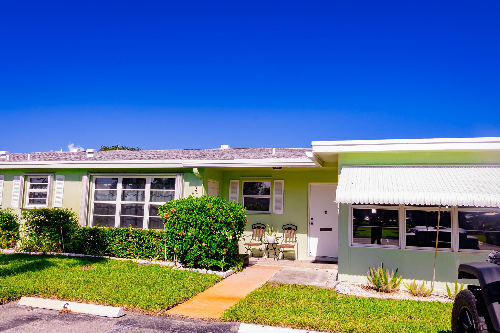 BUY NOW! Bright and light 1 Bed/1.5 bath villa in a desirable 55+ community with a large Florida Room/Den. Spacious master suite with two walk-in closets. Nice clubhouse and pool. Great location close to I-95. PROPERTY IS BEING SOLD IN IT'S ''AS IS'' CONDITION. SELLER MAKES NO WARRANTIES OR REPRESENTATION ON THE CONDITION OF THIS PROPERTY.BUYER IS RESPONSIBLE FOR OBTAINING HOA APPLICATION, RULES & REGULATIONS AND ASSOCIATION DOCUMENTS***ALL SQUARE FOOTAGE IS APPROXIMATE AND SUBJECT TO ERRORS & OMISSION.***