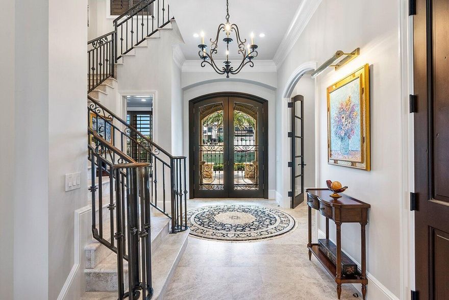 Completed in April 2019, this amazing home features four ensuite bedrooms with the Master Suite downstairs, 4 full bathrooms and three half bathrooms, two fireplaces with gas logs, an open kitchen / gathering room, separate dining room, study with separate file closet, mud room with loads of storage, an amazing laundry room, and a man cave/sports room. Upstairs is a pool table area adjacent to a large game room with two balconies, one of which faces the Atlantic Ocean and the other overlooks the 17th green of the newly renovated exclusive Jack Nicklaus Signature Golf Course and has amazing views across lakes and fairways. Designed for entertaining large groups, 3015 SE Dune has four outdoor patios, 2 upstairs and two downstairs totaling 1,908 sq ft. The summer kitchen features an Alfresco grill and side burner, Sub Zero refrigerator, Scotsman ice maker, sink and 65" TV. Next to the Summer Kitchen is a dining area and a large outdoor seating area with fireplace and 75" TV. Two double doors open from the kitchen / living area to create a truly unique indoor/outdoor entertainment area. A four car 1,090 sq ft air-conditioned garage with plenty of storage, a built-in compressor and ample space for a two-car lift round out this property with a total square footage of 10,090.

Sailfish Point's unique location directly on the Atlantic Ocean and St. Lucie Inlet at the Southern tip of Hutchinson Island, makes it a community like no other. Residents enjoy five miles of pristine shoreline, oceanfront Jack Nicklaus ''Signature'' golf, elegant beachfront country club and full-service marina with immediate ocean access. Resort-style amenities include state-of-the-art fitness complex, spa/salon, Har-Tru tennis courts and the ultimate in private security.