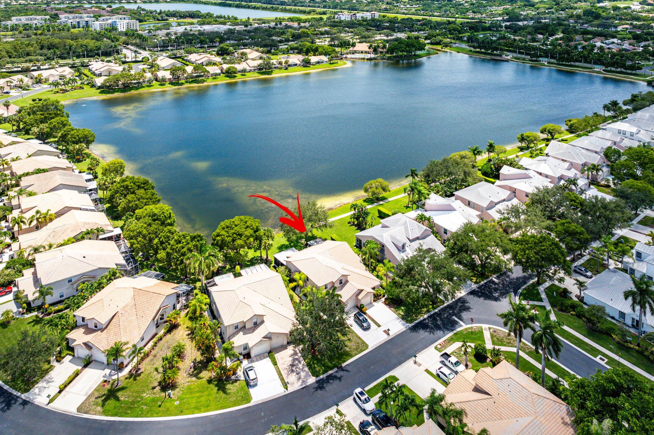 Do not miss the opportunity to purchase this renovated Lakefront Villa located in Beautiful Wellingtons Edge. All new flooring and freshly painted in August 2025. Walking distance to the Wellington Green Mall for restaurants and shopping. Wellingtons Edge Is A Gated Community with three Pools, Two Playgrounds, Tennis + Basket Court And A Gym. Conveniently located close to all Schools and Equestrian Venues.