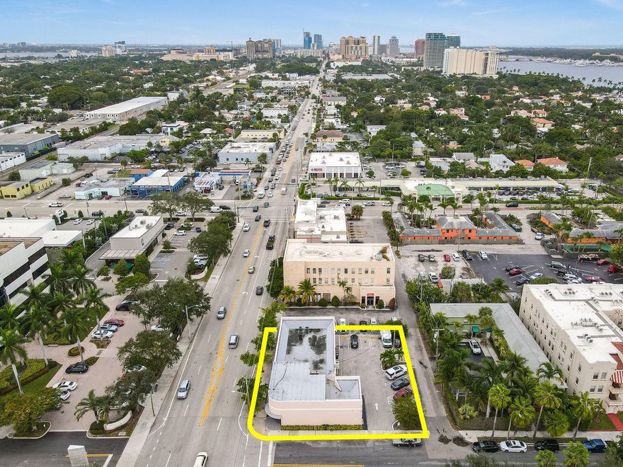 Prime 4-Unit Multi-Tenant Commercial/Retail Plaza with Bonus Residential Apartment. 

Located at the highly sought-after intersection of Dixie Highway and Belvedere in West Palm Beach, this fully renovated property (updated in 2017) offers a unique investment opportunity. 

Situated directly across from the Palm Beach Post, Starbucks and Joseph's Market, this location provides excellent visibility and easy access to I-95. Perfect for an owner-user or as a 1031 exchange investment. Don't miss out on this exceptional property!