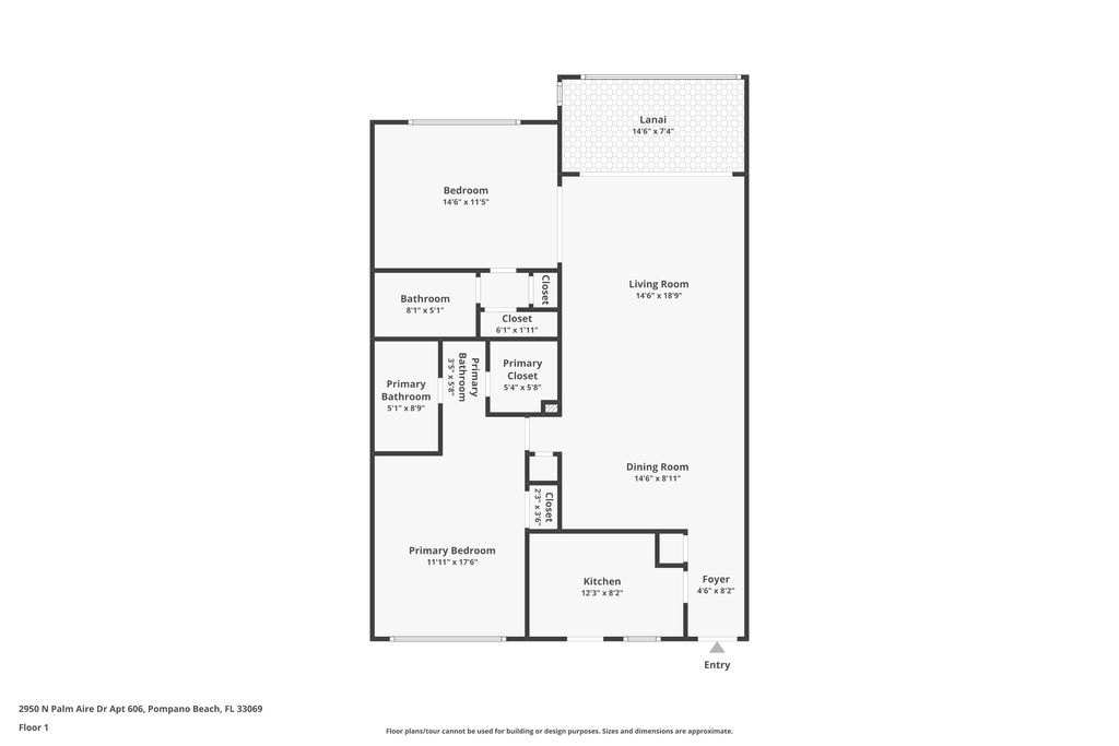 Photo of 2950 N Palm Aire Drive #606, Pompano Beach, FL 33069 (MLS # B26017873)
