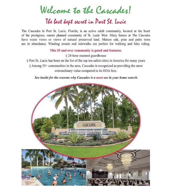 The Cascades at St Lucie West - Residential