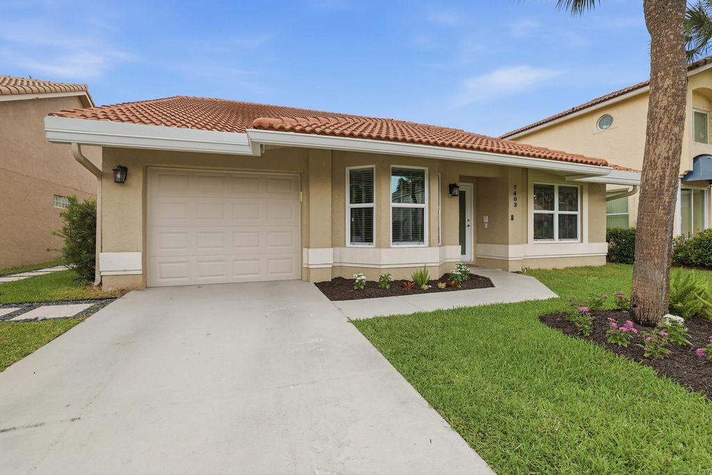 Photo of 7403 Shell Ridge Terrace, Lake Worth, FL 33467 (MLS # B26028141)