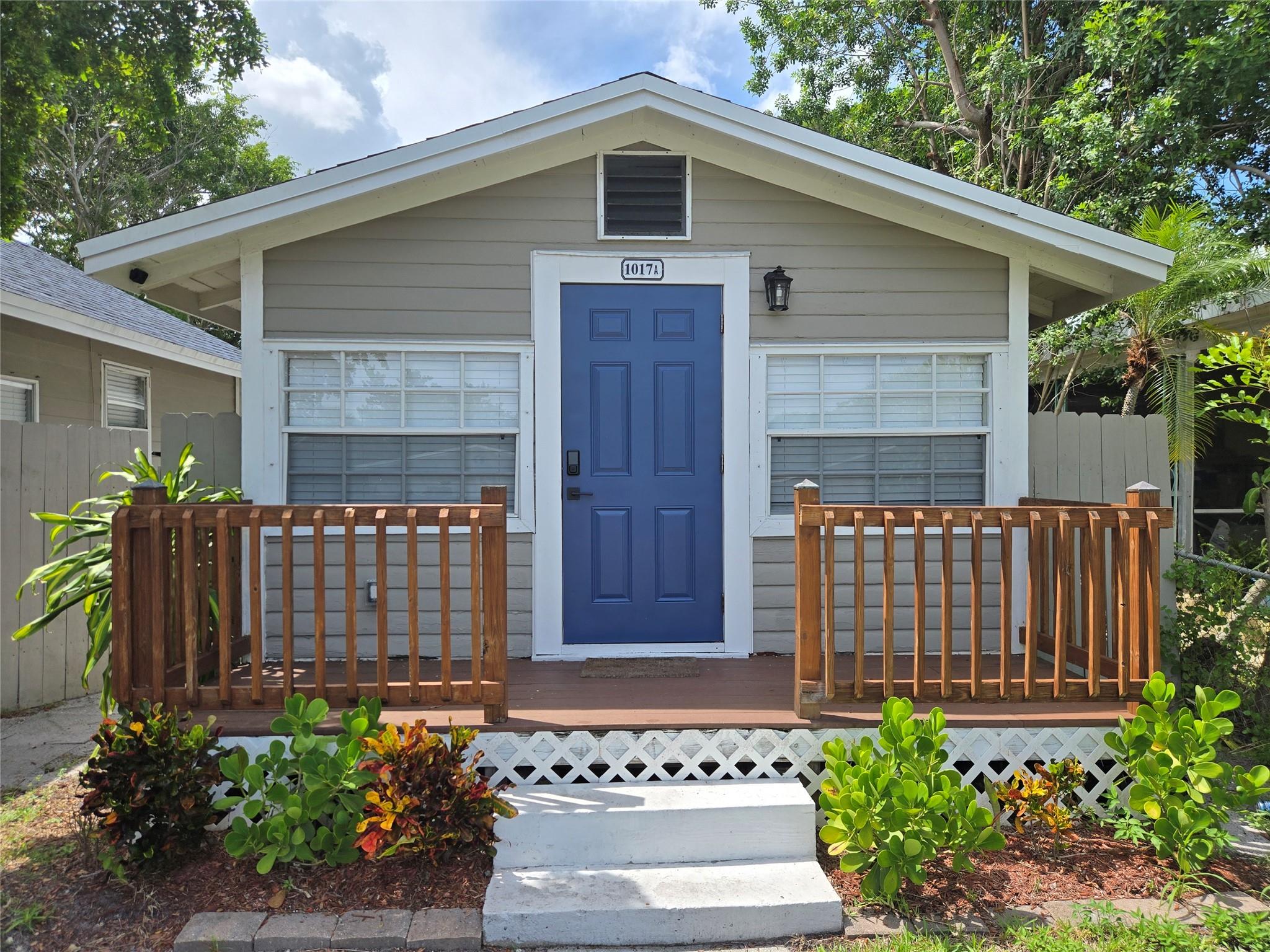 This Exceptional Property Boasts 3 Charming Cottages, Perfect For Investors! Situated Just 4 Blocks From The Intracoastal Waterway & A Nearby Park, It Provides A Prime Location For Relaxation & Recreation. Each Cottage Has A Lease Agreement In Place & Separate Utilities, W/Tenants Responsible For Electricity, Water, & Trash. All New Roofs 2023. Common Backyard, Shared Outdoor Space For All Cottages. Storm Panels. Cottage 1 (1017 A): 392 SF, Fully Furnished, Bamboo Flooring, Washer & Dryer, Fenced Backyard. Cottage 2 (1017 B): 504 SF, New Mohawk Wood Flooring, Kitchen Appliances, Updated Bathroom, H2O 2023, Two Parking Spaces Plus Additional Parking Along The Side. Cottage 3 (1019): 480 SF With Driveway Space Available For 4th Cottage! Short bike ride to vibrant downtown Lake Worth!
