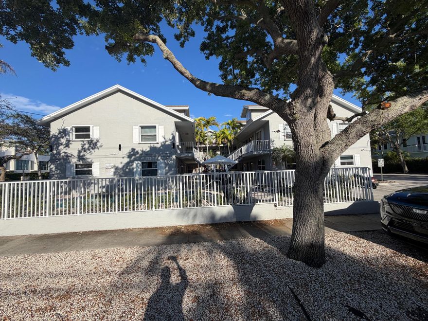 Stylishly renovated 2BR/2BA in highly sought-after Victoria Park! Enjoy living in a charming boutique community with a peaceful, well-kept atmosphere, sparkling pool, and convenient on-site laundry. This bright and inviting residence is ideally located just minutes from vibrant Las Olas Boulevard, where you'll find some of Fort Lauderdale's best dining, shopping, and entertainment. Parks, major roadways, and everyday conveniences are all close by, and Fort Lauderdale Beach is only a quick 5-7 minute drive away. The unit also includes accordion shutters for added storm protection and peace of mind.