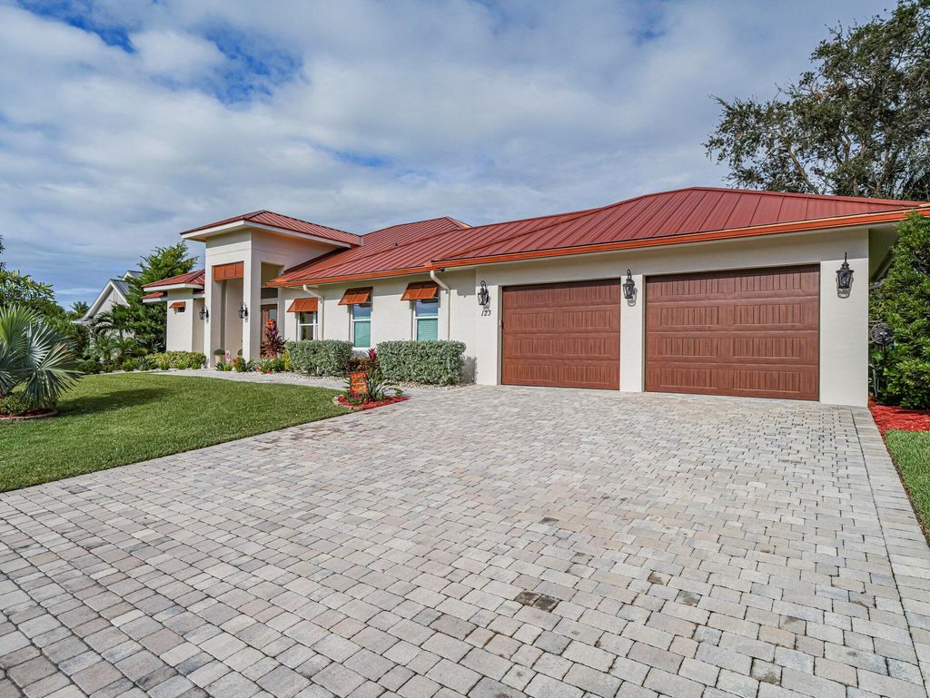 Photo of 123 Queen Frederika Court, Hutchinson Island, FL 34949 (MLS # R11030419)