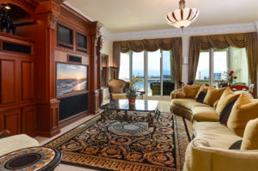 Spectacular condominium now available at the Prestigious Mizner Grand. Private elevator landing opens up to a sprawling 4,827 total sf space offering 3 bedrooms, 4 full baths and 1 half bath.  Breathtaking views of Lake Boca vista can be enjoyed on a balcony directly from the great room and master bedroom. Kitchen includes top of the line appliances and enough space for an additional dining area. Master bedroom features large walk in closet, along with his and her bath.  Mizner Grand offers world class amenities with 2 lakefront pool, club rooms and state of the art fitness center. Steps away from Boca Resort, Mizner Grand appeals to the most discerning of tastes.