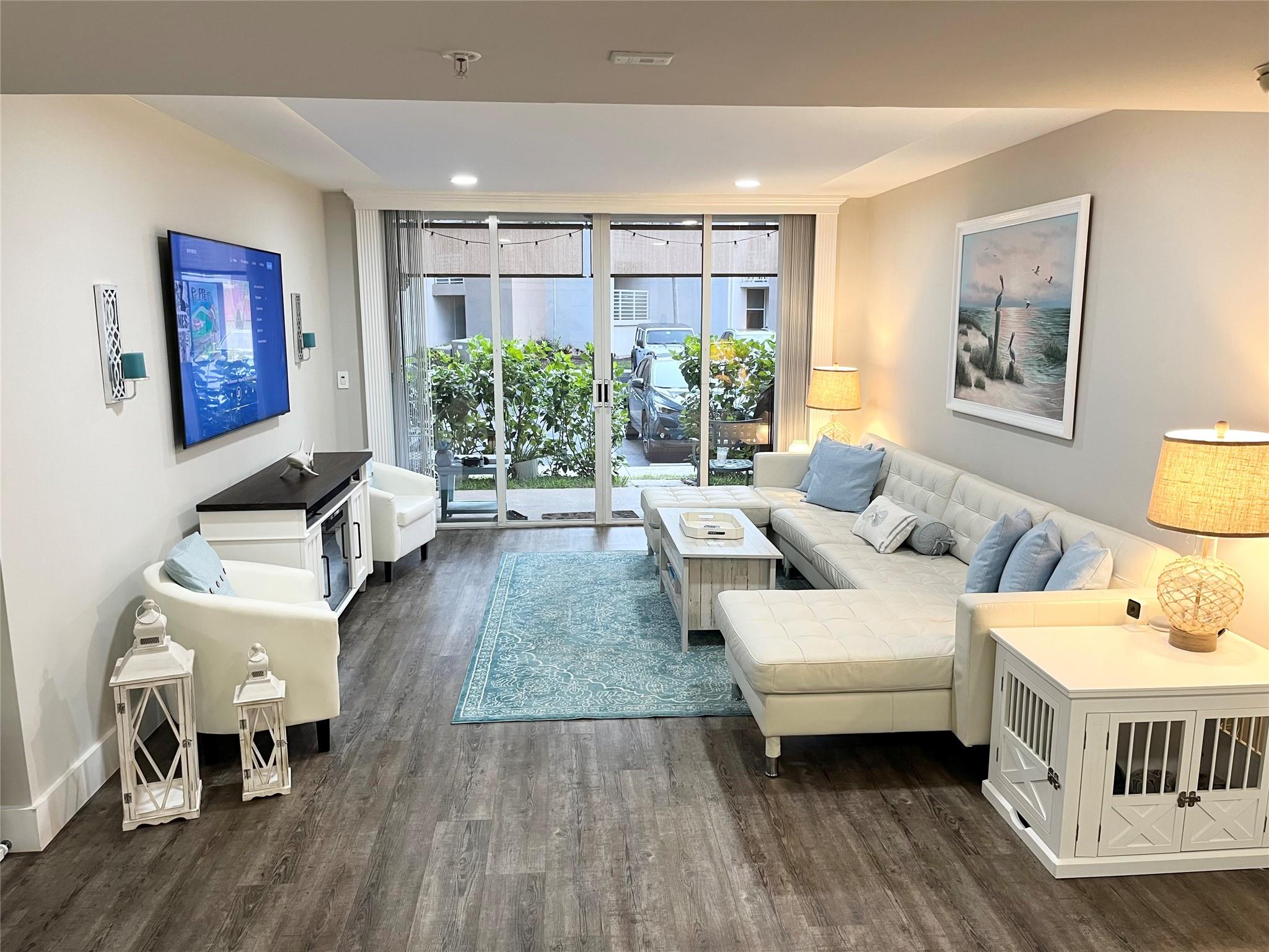 Location! Location!
Welcome to this spacious ground-floor condo in a beautifully maintained community, ideally situated near the Anne Kolb Nature Center, with Publix, shops, and dining just a short walk away. Enjoy the best of coastal living with the beach less than a mile from your front door.
This home has been thoughtfully updated with a newly renovated custom kitchen, featuring sleek quartz countertops, premium stainless steel appliances, and modern finishes that blend luxury with everyday functionality. The open layout provides a bright and inviting space, perfect for entertaining or relaxing after a day at the beach.
With its unbeatable location, modern upgrades, and community charm, this condo is the perfect opportunity to enjoy the South Florida lifestyle.