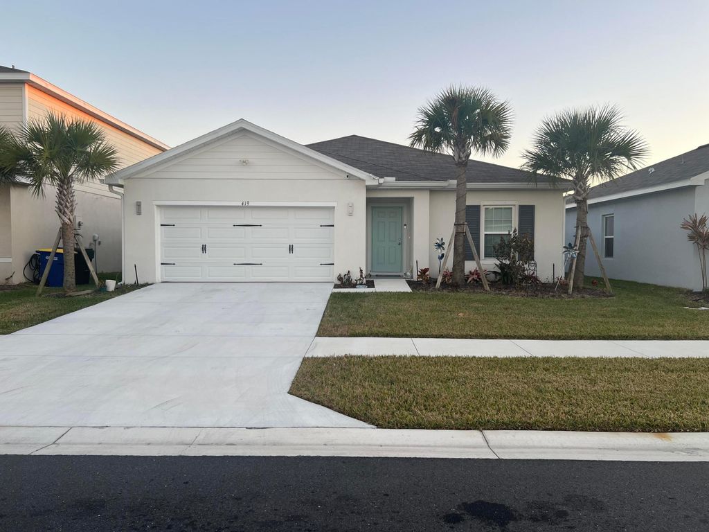 Photo of 419 Acai Lane, Fort Pierce, FL 34981 (MLS # R11162019)
