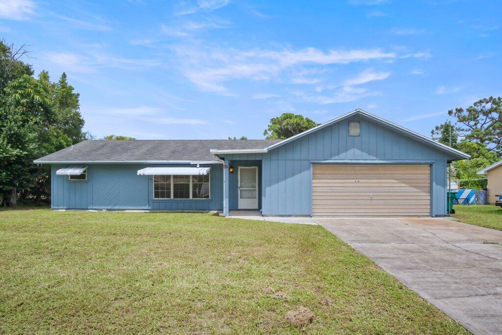 Discover this charming 2-bedroom, 2-bathroom POOL home nestled in one of Sebastian's most desirable neighborhoods! With solid bones and endless potential, this home is ready for your personal touch. Step inside and you'll find beautiful stainless-steel appliances in the kitchen and a bright, open layout that flows effortlessly to the outdoor living space. The highlight? A sparkling crystal-clear blue pool, extended screened-in patio, and spacious backyard perfect for entertaining, relaxing, or enjoying Florida's year-round sunshine.Whether you're an investor searching for your next renovation project or a first-time homebuyer eager to create your dream home, this property is a must-see! The home is in good condition and waiting for a modern refresh--making it an ideal blank canvas