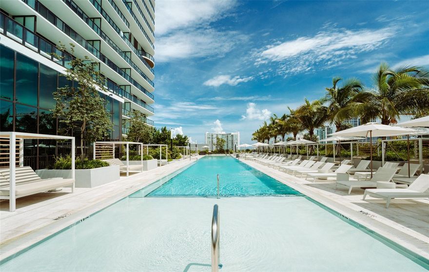 Discover unmatched luxury at the brand-new 72 Park in Miami Beach. This 14th-floor, fully furnished residence offers spectacular direct ocean views, floor-to-ceiling glass doors, high ceilings, impact windows, and an expansive private balcony overlooking the ocean, park, and skyline. Enjoy a 150-ft resort pool with cabanas, a private rooftop lounge, fitness center, yoga studio, multiple dining venues, concierge services, smart-technology features, and a grand lobby. LEED Gold Certified and approved for short-term, Airbnb rentals, this is an exceptional opportunity for investors and end-users seeking a prime Miami Beach lifestyle. Move in ready.