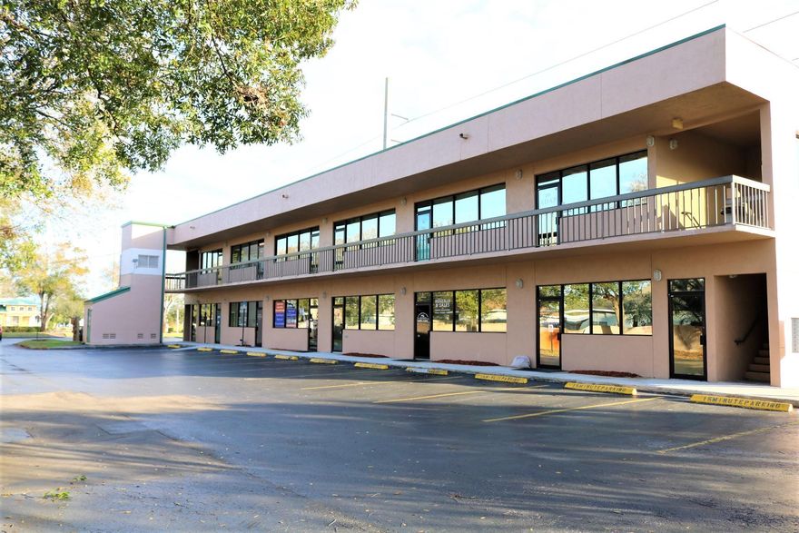 PROFESSIONAL OFFICE CONDO  Great opportunity to own this unique & unusual renovated office on the 2nd floor. Updated with high quality modern doors, vinyl floors, baseboards, carpet, modern toilet, vanity, light fixtures, freshly painted. Very efficient layout with a lobby area, receptionist area, two private offices, copier area, break-room area & half bathroom. Plenty of natural light.   Available parking spaces at any time. Located in the peaceful Floresta & Port St. Lucie Blvd which is convenient location to commute on Turnpike or I95 Expressway, easy access to St. Lucie West, Tradition. Torino, US 1, Mall, Hospitals, Stores, Restaurants. Call today to view this gem or more details.