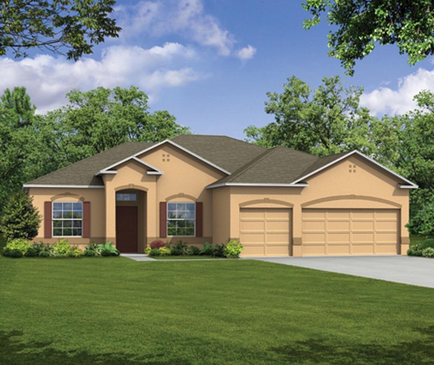 Brand new builder owned 4/3 spec home with estimated completion date of Dec 2023. CBS construction with full builder warranties. Terrific plan featuring large great room, solid surface tops in kitchen, extensive ceramic tile flooring, lanai and much, much more.