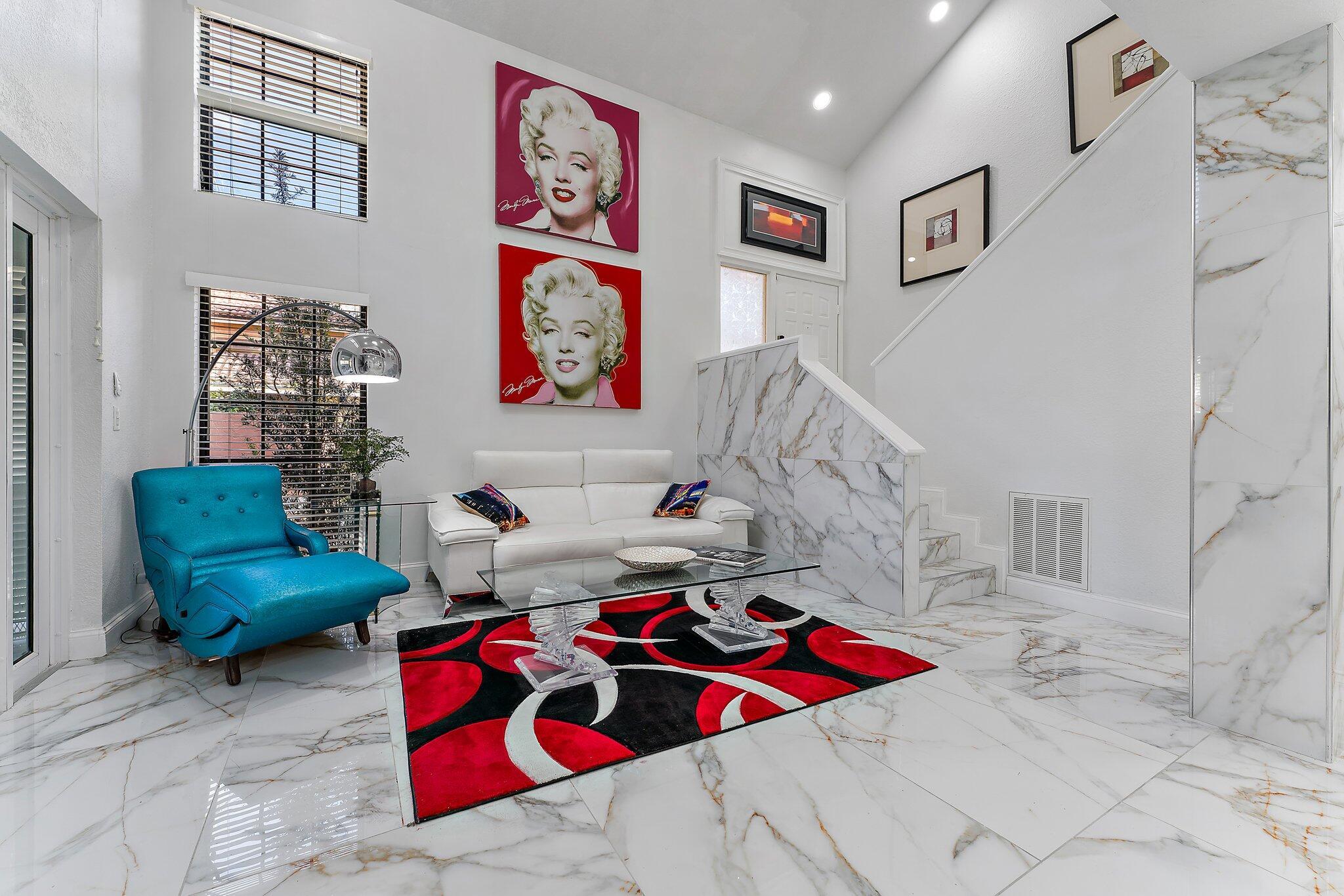 Over $200,000.00 master GUT RENOVATION. Being sold at a loss. 2-story TURNKEY furnished (3B/2.5B) townhouse in PGA National Resort community. A renowned NYC 5th Ave. award-winning designer completed a stunning reno, creating a museum-quality 3BR/2.5 bath residence. No detail has been overlooked (added: recessed lighting, retractable fans, Marble porcelain flooring throughout, New kitchen and bathrooms; New renovated lanai (encl). Golf, tennis & soc. memberships available but not mandatory. 20 Minutes away from: Beaches, Palm Beach, Jupiter, West Palm Beach and PВІ International Airport.