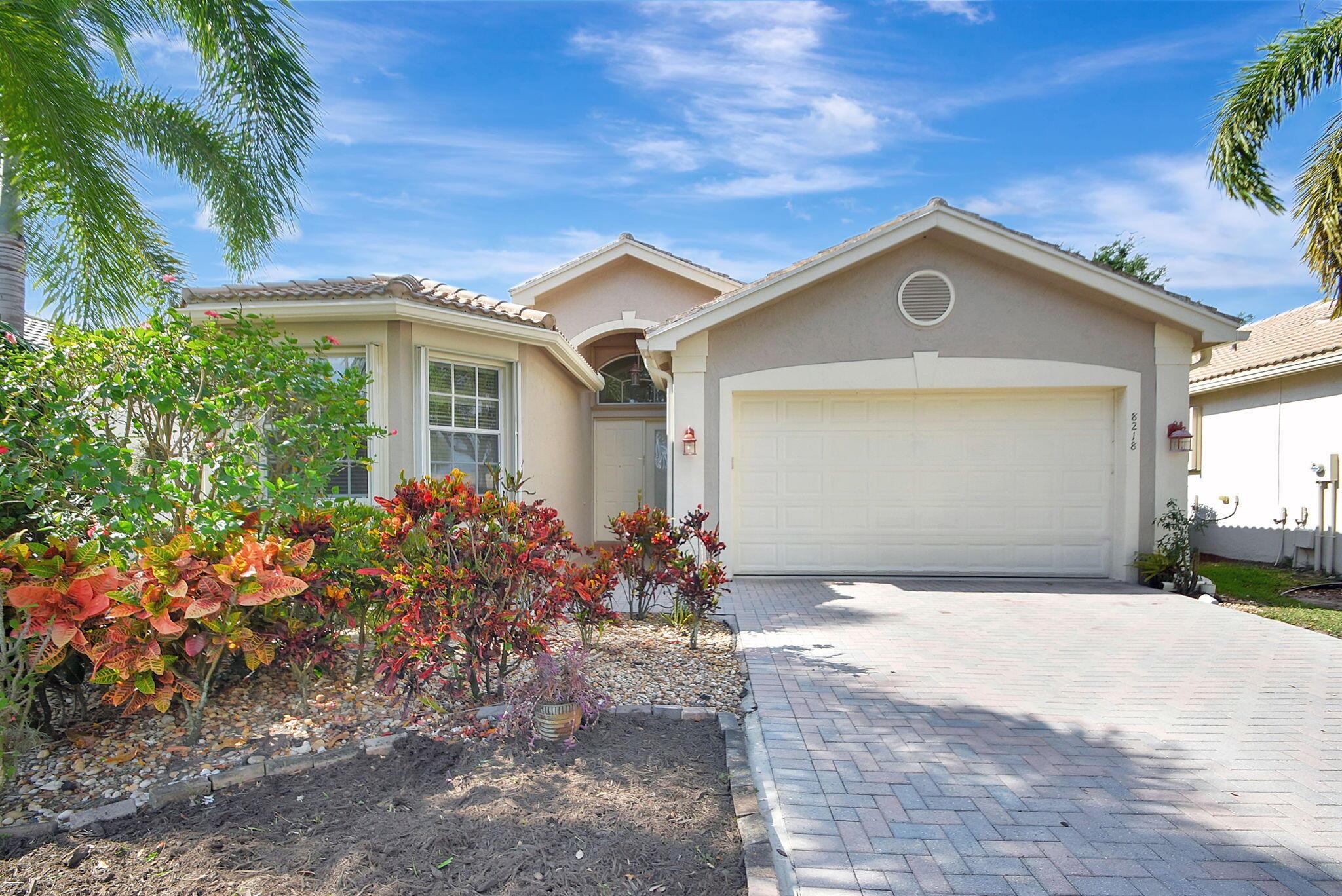 Spacious, 3 Bedroom home with an enormous amount of light is available in the 55+ community of Valencia Shores; Flooring throughout, new kitchen appliances, granite countertops, recessed lighting and accordion shutters throughout. Community features clubhouse, updated, gym, bistro, pool, pickleball, tennis and more.