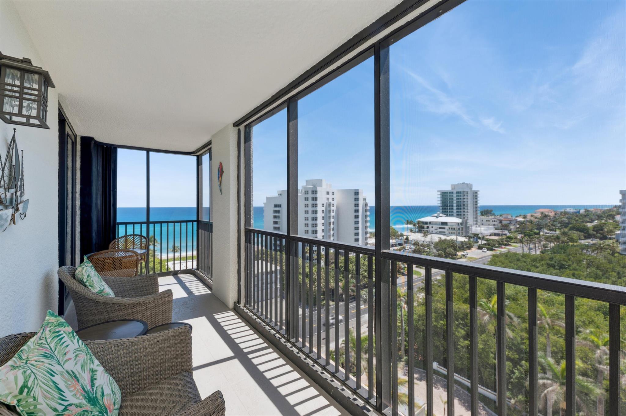 SPECTACULAR CORNER UNIT IN CORONADO OF HIGHLAND BEACH! INTRACOASTAL AND OCEAN VIEWS FROM EVERY ROOM. HIGH END RENOVATION IN THIS UNIT WHICH HAS 2 MASTER SUITES! A GREAT UNIT IN A FABULOUS DEVELOPMENT WITH PRIVATE BEACH CLUB!