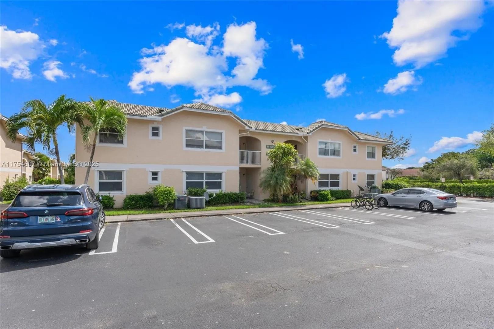 WELCOME TO THIS BEAUTIFULLY RENOVATED 2 BEDROOM, 2 BATHROOM CONDO IN THE HEART OF CORAL SPRINGS! COMPLETELY UPDATED IN 2025, THIS HOME FEATURES A STUNNING BRAND NEW KITCHEN WITH MODERN CABINETS, SLEEK COUNTERTOPS, AND ALL NEW APPLIANCES. FRESHLY INSTALLED FLOORS AND FRESH PAINT CREATE A BRIGHT, CONTEMPORARY FEEL THROUGHOUT. BOTH BATHROOMS HAVE BEEN FULLY REMODELED WITH ELEGANT FINISHES, OFFERING A LUXURIOUS TOUCH. ENJOY A SPACIOUS LIVING AREA THAT FLOWS SEAMLESSLY TO THE PRIVATE PATIO. COMMUNITY AMENITIES INCLUDE A REFRESHING POOL FOR RELAXATION AND ENTERTAINMENT. CONVENIENTLY LOCATED NEAR SHOPS, DINING, AND TOP SCHOOLS. OWNER ONLY REQUIRES FIRST MONTH’S RENT AND SECURITY DEPOSIT TO MOVE IN—NO LAST MONTH REQUIRED! DON’T MISS THIS AMAZING OPPORTUNITY!