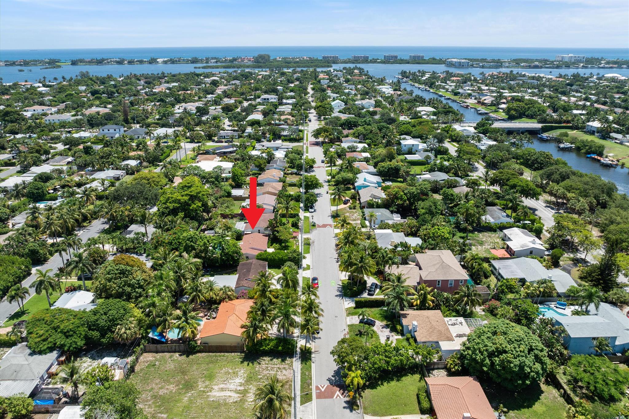 Welcome to this impeccably renovated 3-bedroom, 2-bathroom home located in the coveted SoSo neighborhood of West Palm Beach. Perfectly positioned near world-class dining, shopping, entertainment, and just a short drive from Palm Beach International Airport (PBI), this home offers both convenience and charm. Completely reimagined in 2025, it merges classic appeal with modern luxury, creating an ideal space for contemporary Florida living. The home underwent a remarkable transformation, including the conversion of a former garage into a spacious primary suite. Every detail has been thoughtfully considered to ensure the perfect balance of fine craftsmanship, functionality, and comfort. The open-concept floor plan is complemented by a brand-new pool, making it an ideal setting for