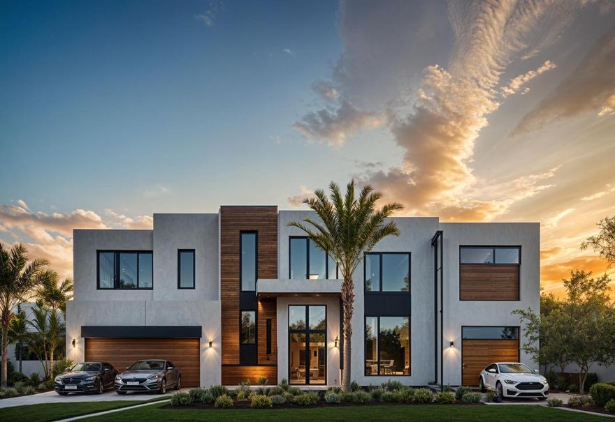 Welcome to your pre-construction paradise! This stunning Mizner Development masterpiece will boast 100 feet of prime waterfront on a wide canal, just seconds from the Intracoastal. Imagine waking up to serene water views and enjoying your morning coffee as boats glide by.
Step inside the enormous great room, perfect for entertaining or simply relaxing with family. The chef's kitchen is a culinary dream, complete with a spacious pantry and top-of-the-line appliances. Hosting parties is a breeze with the club room and bar, while the office provides a quiet retreat for work or study.
Ride the elevator or take the floating stairs to the second level entertaining space, complete with water views and spacious balcony. Five ensuite bedrooms, three offering breathtaking water views and direct balcony access. The primary suite is a true sanctuary, featuring expansive Intracoastal views that will leave you in awe.
Expansive windows flood the home with natural light, creating a bright and inviting atmosphere. Plus, with A-rated schools nearby, this home is perfect for families.
A three-car garage ensures plenty of space for vehicles and storage. You can still select your preferred finishes to match your personal style, making this home truly yours.

PLEASE NOTE: ALL PHOTOS FROM PREVIOUS BUILDS. ELEVATION IS ARTISTIC RENDERING. 2025 COMPLETION.