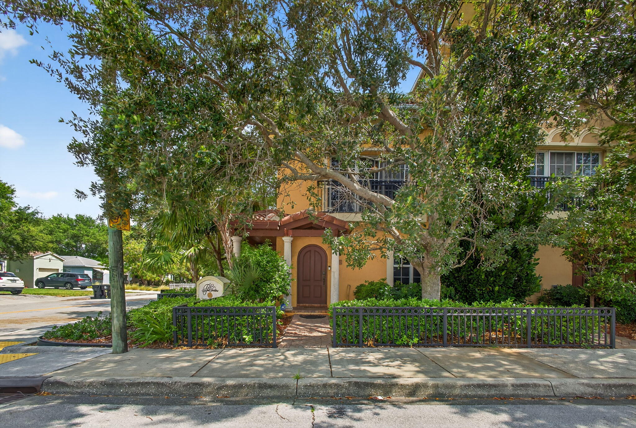 OPEN HOUSE SATURDAY 7/26 12-3pm! Awesome 3 story TH overlooking Bryant Park and Lake Worth Ave in the heart of the action and just a rock throw to the water! Rent the first floor and live upstairs for cash flow or separate your home from your office with this dynamic floor plan sure to please! Effortless investment with impact windows and doors, CBS block and 2022 AC and big 2 car garage! Entertain with your chef's style kitchen offering wood cabinetry, granite and newer stainless appliances. Need space for the in-laws? Set up a downstairs kitchenette for combined living; this home is loaded with options! Min from Lake Worth's festivals and fun, close to stores, theater, restaurant and night life. Investor friendly, can rent after only 6 month