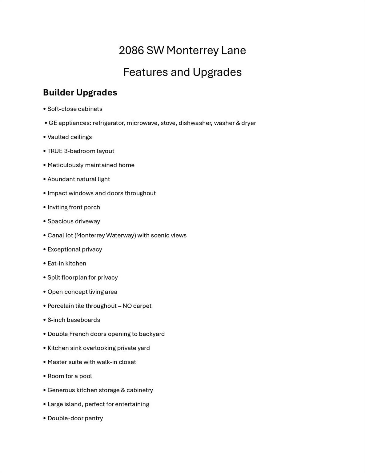 PORT ST LUCIE SECTION 9 - Residential