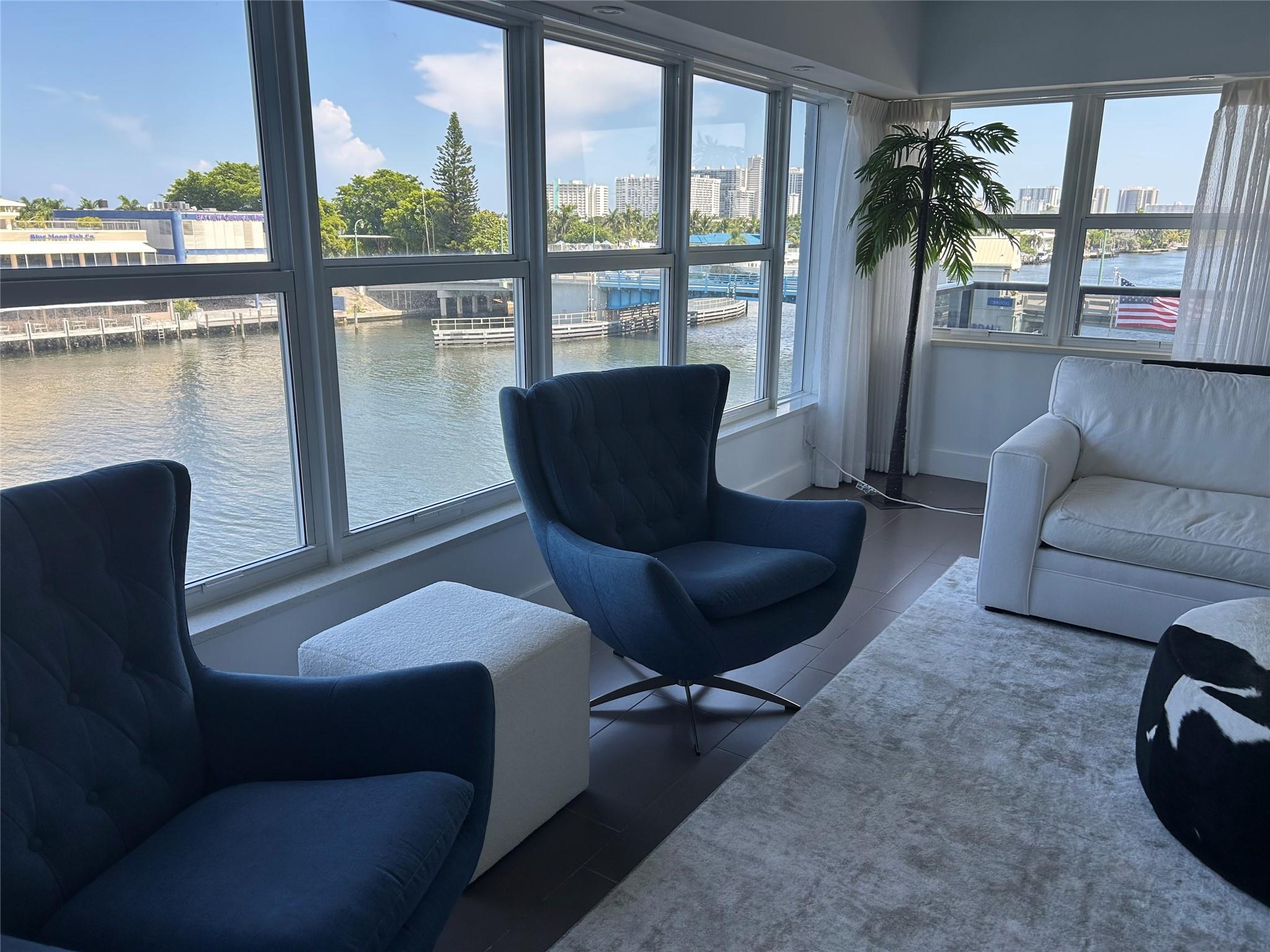 Welcome to The Warwick- Located smack on the Intracoastal at Commercial Blvd in the heart of Ft Lauderdale-This 3 bedrooms unit has breathtaking views of the intracoastal-Unit is remodeled in the best of taste with an open gourmet kitchen- done in light and white tones for a coastal feel- Walk to Lauderdale by the Sea, Kaluz and Blue Moon on the intracoastal, and many shops ! Sip a cocktail and watch the boats go by from the Deck ! This 3 bedroom type of seasonal rental is a rare find !