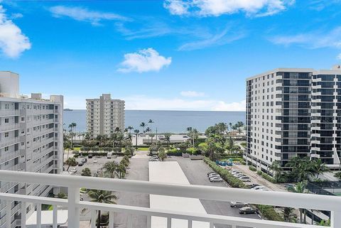 A home in Highland Beach