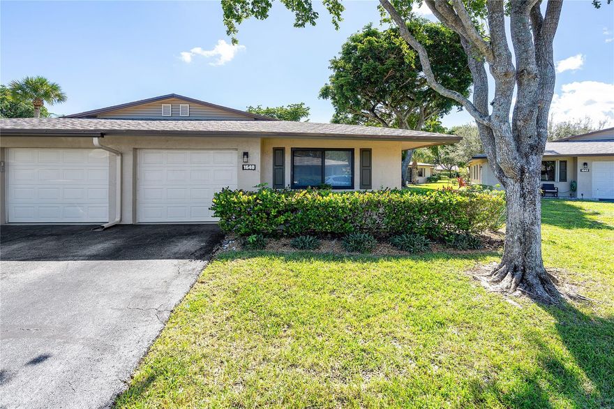 ROOF 2024, AC + ALL NEW DUCTS & INSULATION 2023, HURRICANE IMPACT WINDOWS 2023, REFRIGIRATOR, STOVE & DISHWASHER 2022.
Peaceful 55+ community at Chanteclair in Boynton Beach. Split floor plan with 2 bedrooms plus a Florida Room. Spacious 1-car garage. Laundry room with washer and dryer inside.
This community has two heated pools and a clubhouse with many social activities.
HOA fee includes cable, internet, water, trash, building insurance, roof & lawn maintenance.