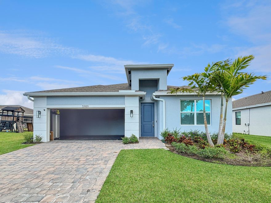 New, well-appointed home in the desirable Willow Pointe community offering easy, low-maintenance living. Enjoy a private outdoor patio with peaceful lake views and a community pool just a short walk away. The interior features a bright, modern layout with high-end furnishings in the main living areas, while three secondary bedrooms are unfurnished and ideal for home offices, guest rooms, or customized use.A spacious garage provides excellent storage and flexibility for vehicles or fitness equipment. Conveniently located less than five minutes from I-95, making commuting simple while remaining close to shopping, dining, and downtown Stuart.Move-in ready and thoughtfully designed for tenants seeking comfort, flexibility, an